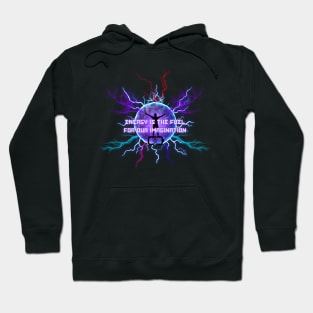 Spark of Imagination - energy of life Hoodie